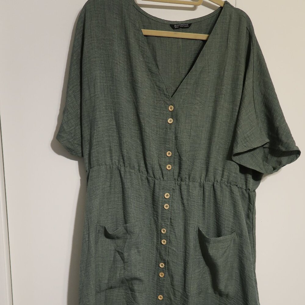Bloomchic Green Dress